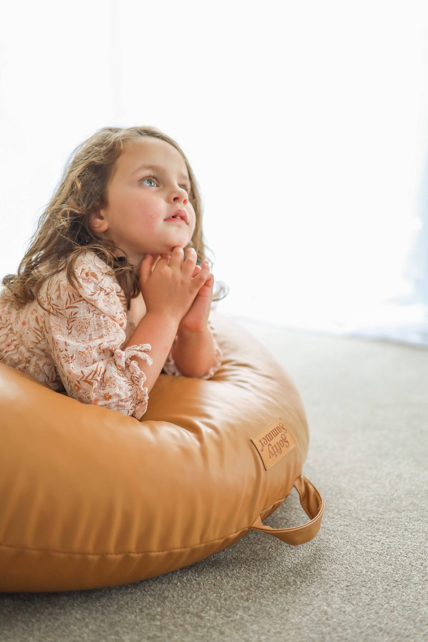 children's beanbag chair floor cushion, baby beanbag