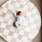 baby mat, baby play mat, padded baby mat, round play mat