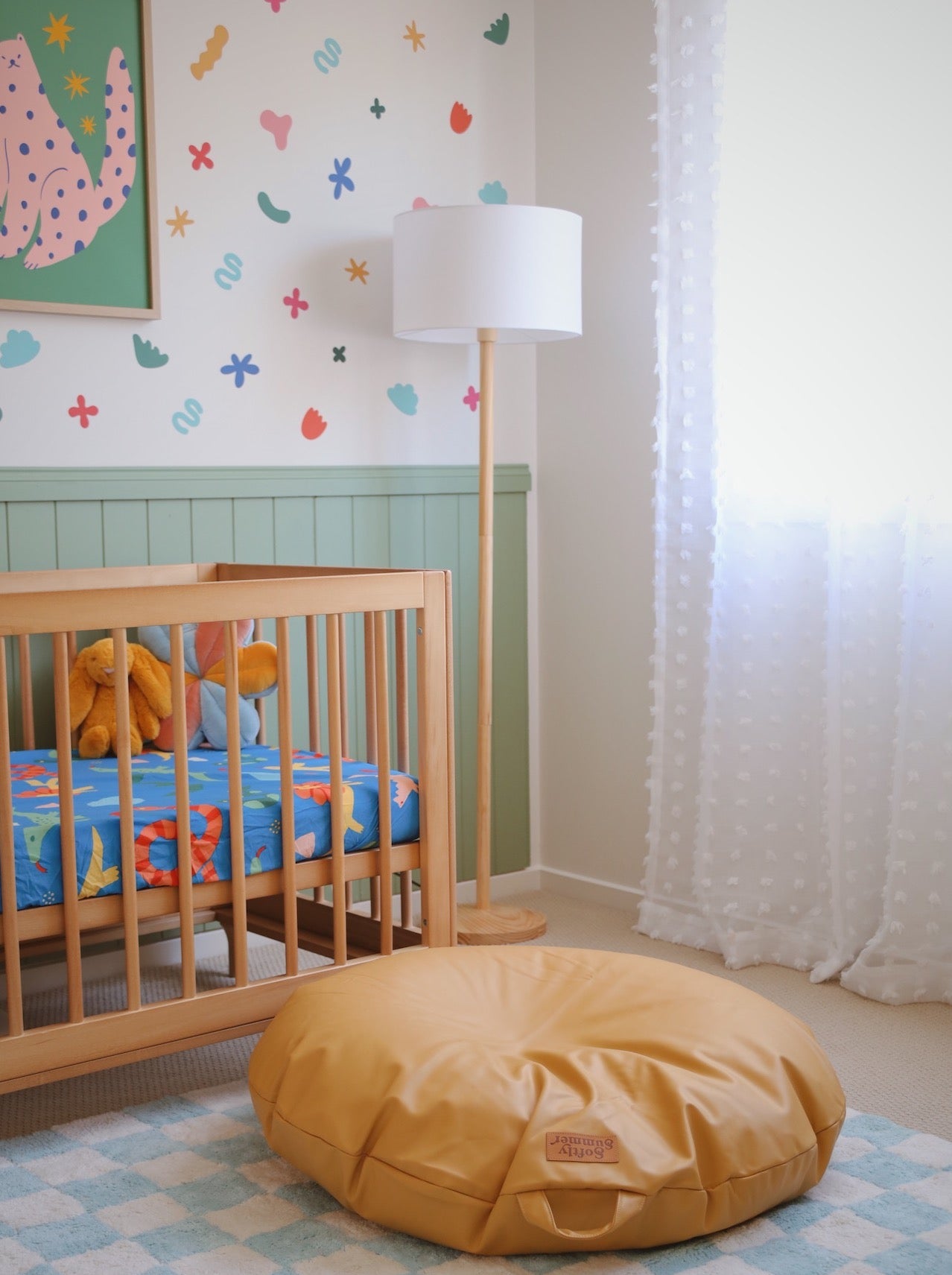 nursery beanbag, floor cushion