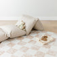 Softly Summer Cuvvy play mat cover, padded play mat, vegan leather, reversible, rug design, baby play mat