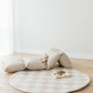 Softly Summer vegan leather pillow mat lounger
