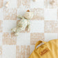 Softly Summer Cuvvy play mat cover, padded play mat, vegan leather, reversible, rug design, baby play mat