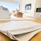 Softly Summer Cuvvy play mat cover, padded play mat, vegan leather, reversible, road play mat, palm tree, baby play mat