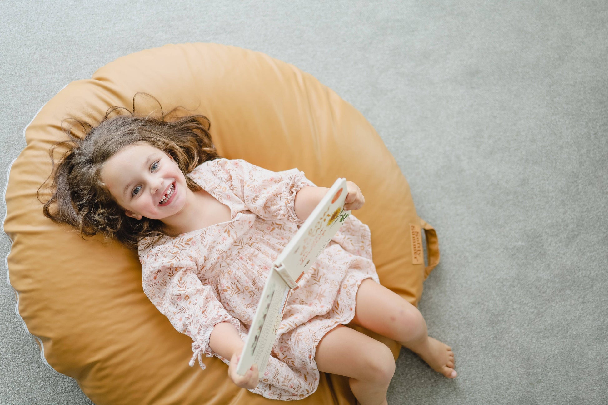children's beanbag chair floor cushion, baby beanbag